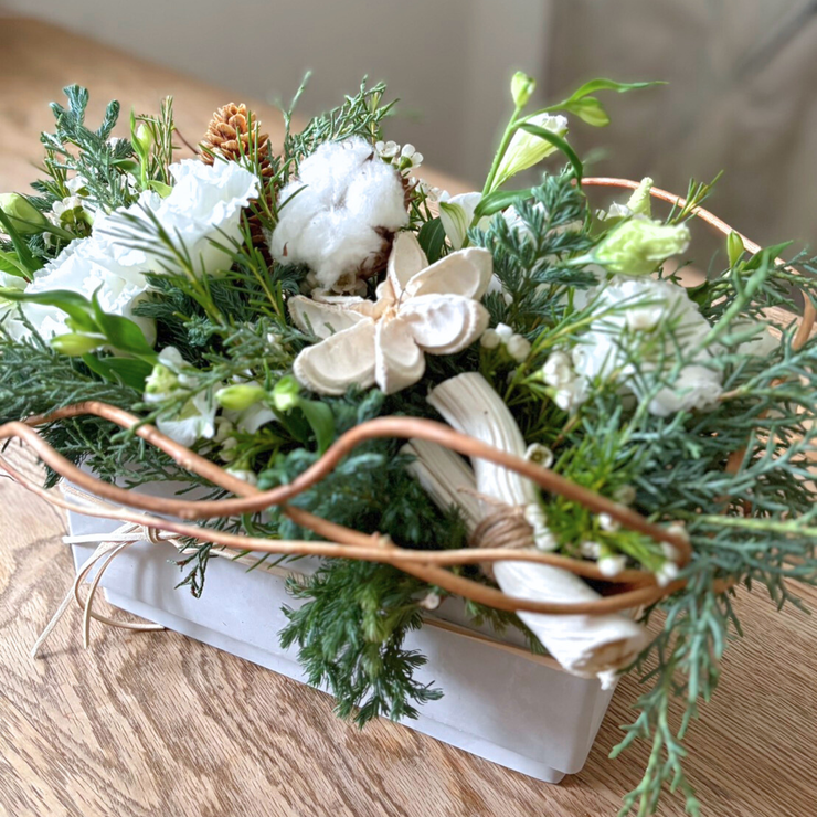 ホワイトクリスマス・アレンジメント