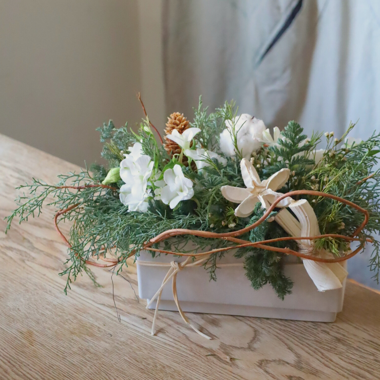 ホワイトクリスマス・アレンジメント