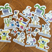 B&S Sticker Set  "それ、花とやろう"