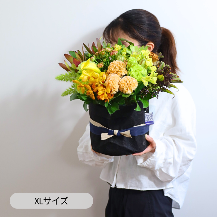 アレンジメント【ラウンドタイプ・XLサイズ】リクエスト可能