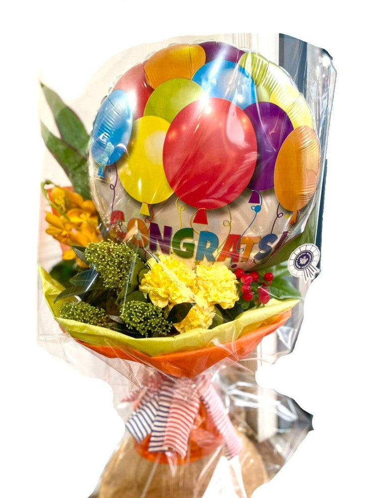 Congratulations!〈合格・卒業・入学祝い用花束〉 - BLOOM&STRIPES オンラインショップ